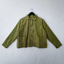 Load image into Gallery viewer, Cut Loose | Lux Corduroy Jacket in Leaf
