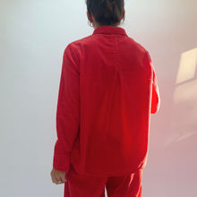Load image into Gallery viewer, Cut Loose | Lux Corduroy Crop Shirt in Roulette
