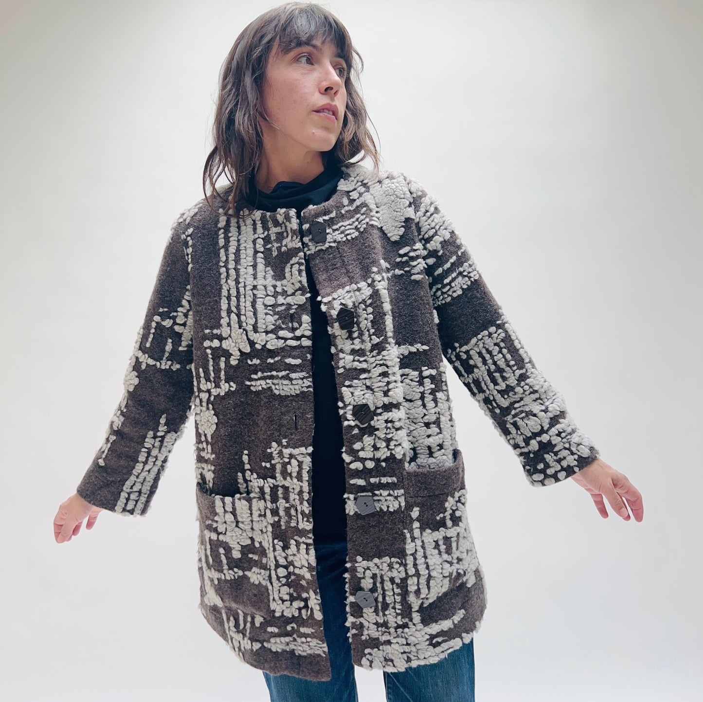 Olivia by Habitat | Off the Grid Car Coat in Chocolate