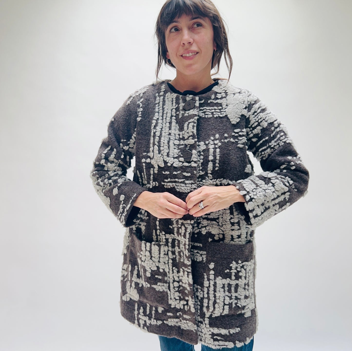 Olivia by Habitat | Off the Grid Car Coat in Chocolate