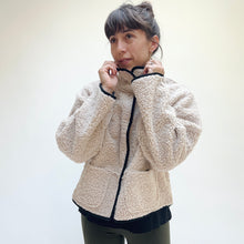 Load image into Gallery viewer, Habitat | Reversible Kiki Sherpa Jacket in Dove
