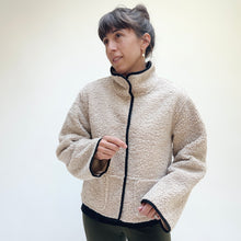 Load image into Gallery viewer, Habitat | Reversible Kiki Sherpa Jacket in Dove
