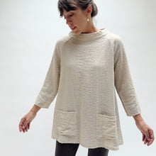 Load image into Gallery viewer, Cut Loose | Fall Parachute Raglan Pocket Top in Moonbeam
