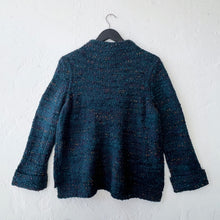 Load image into Gallery viewer, Confetti Funnel Neck Pullover in Juniper
