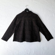 Load image into Gallery viewer, Habitat | Mosaic Crinkle Crepe Swing Jacket in Lichen
