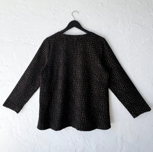 Load image into Gallery viewer, Habitat | Mosaic Crinkle Crepe Pullover in Lichen
