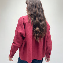 Load image into Gallery viewer, Ichi Antiquités | Linen Shirt in Red
