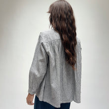 Load image into Gallery viewer, Ichi Antiquités | Striped Linen Shirt in White
