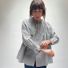 Load image into Gallery viewer, Ichi Antiquités | Striped Linen Shirt in White
