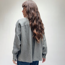 Load image into Gallery viewer, Ichi Antiquités | Linen Shirt in Khaki
