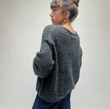 Load image into Gallery viewer, Ichi Antiquités | Alpaca Boucle Pullover in Charcoal
