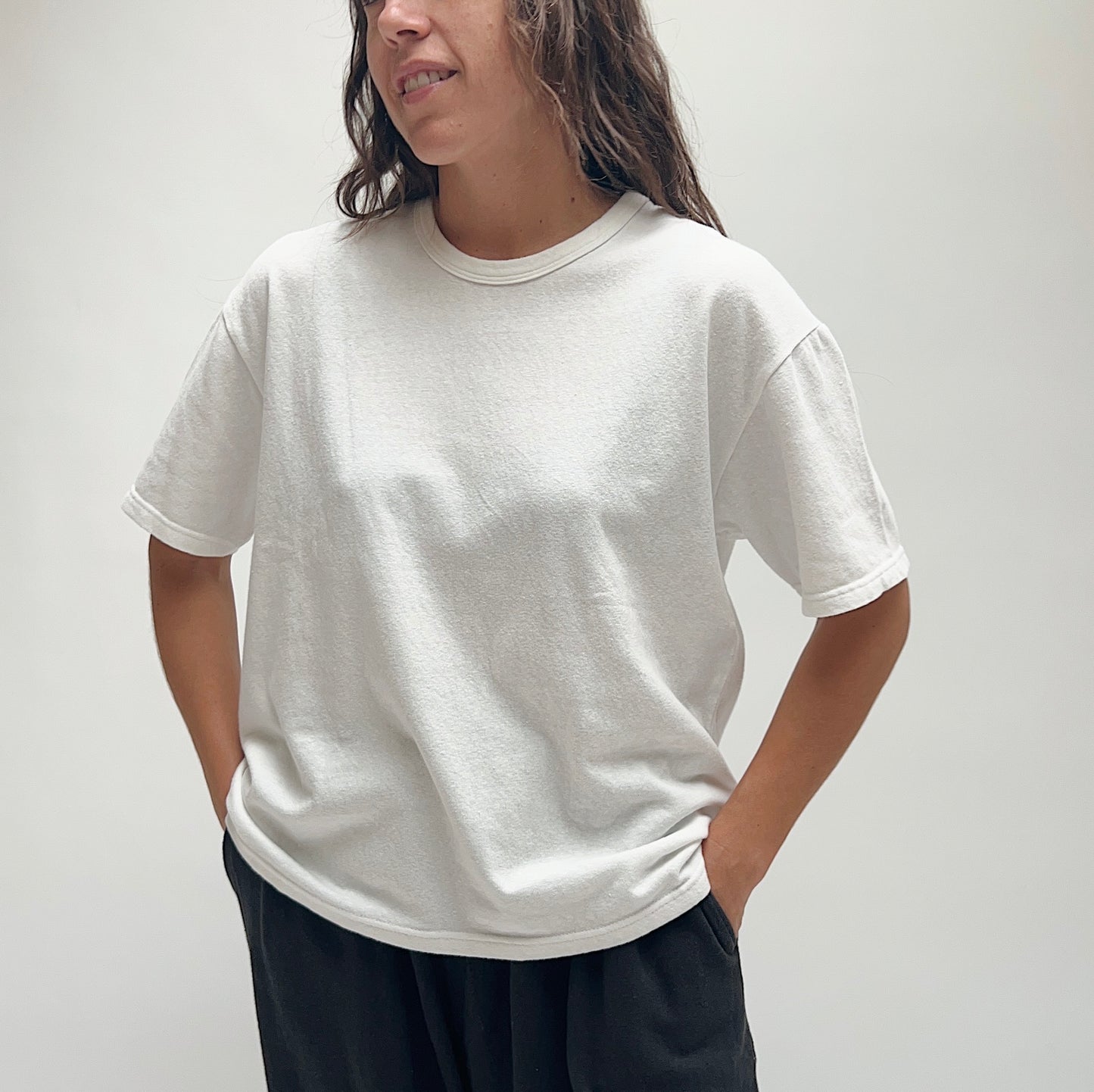 Ichi Antiquités | Cotton Tee in White