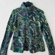 Load image into Gallery viewer, Autumn Paisley Highland Jacket in Mulberry
