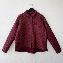 Load image into Gallery viewer, Cut Loose | Quilted Parachute Crop Jacket in Cinnabark
