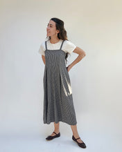 Load image into Gallery viewer, Cut Loose | Crinkle Check Jumpsuit in Black
