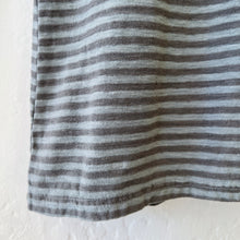 Load image into Gallery viewer, Cut Loose | 3/4 Sleeve Boatneck Top in Overcast Stripe
