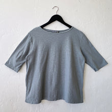 Load image into Gallery viewer, Cut Loose | Elbow Sleeve Top in Overcast
