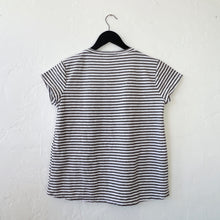 Load image into Gallery viewer, Cut Loose | V-Neck Tee in Laundered Stripe
