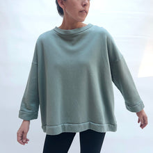 Load image into Gallery viewer, Bryn Walker | Alden Fleece Sweatshirt in Thyme
