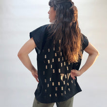 Load image into Gallery viewer, Uzi | Disko Tunic in Black
