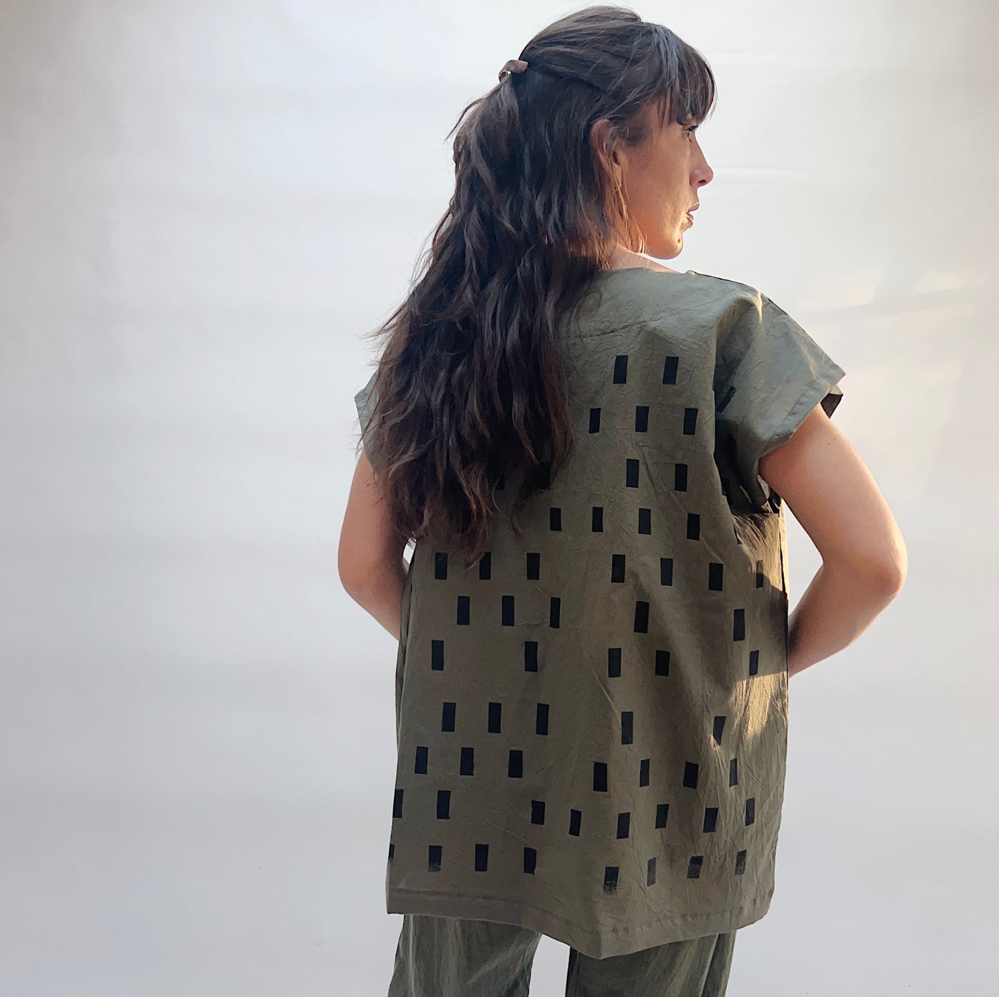 Disko Tunic in Army Green