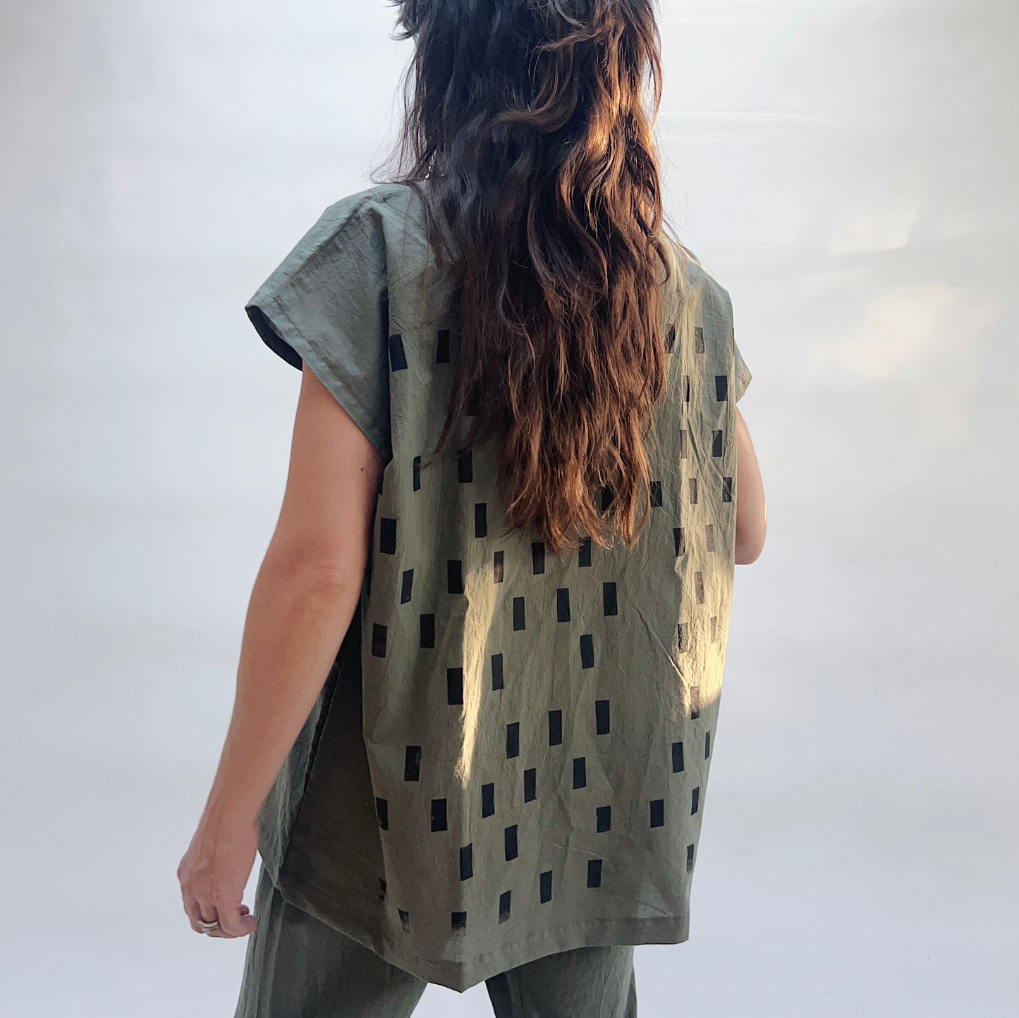 Disko Tunic in Army Green