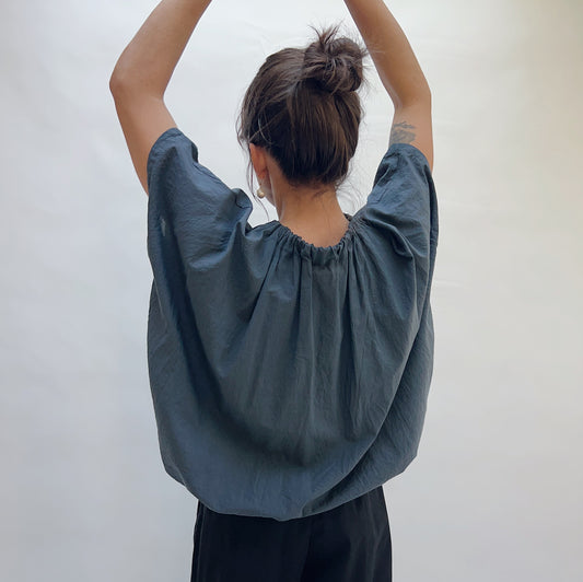 Nina Top in Charcoal