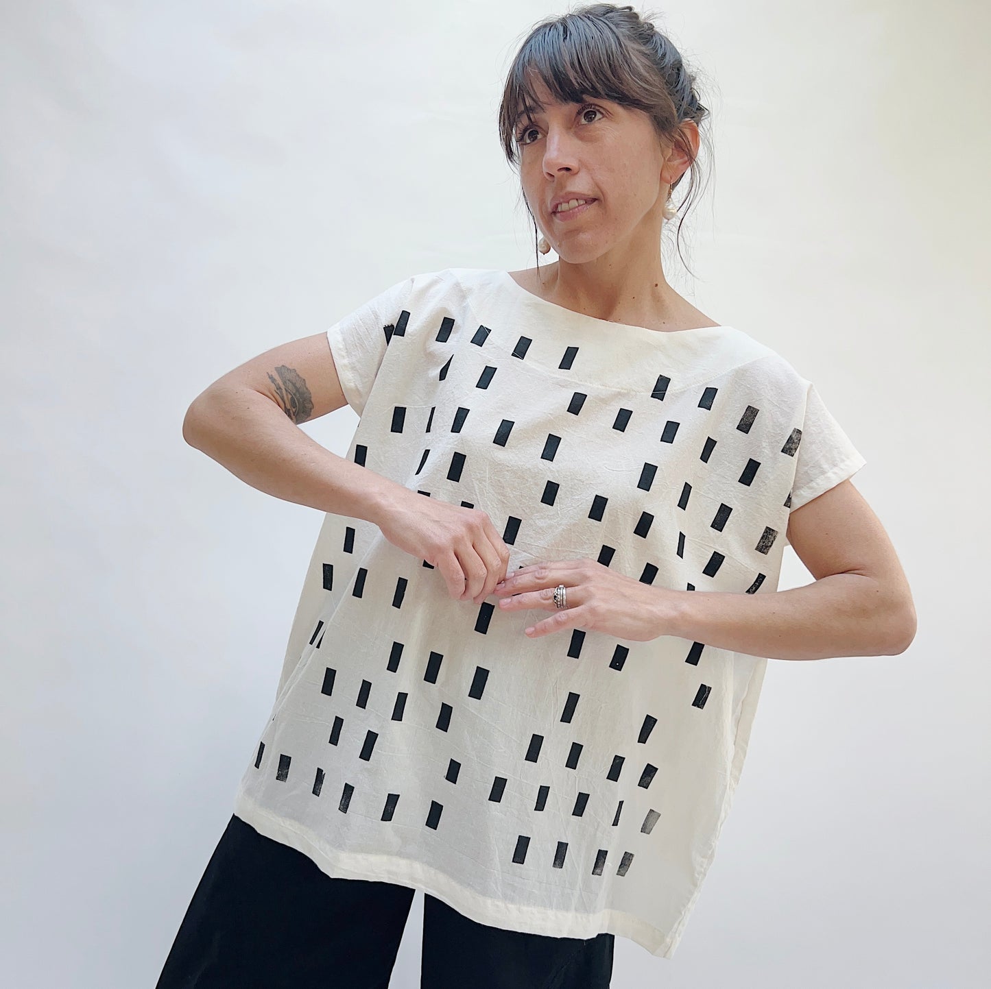 Disko Tunic in Cream