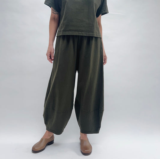 Pacific Cotton | Cotton Oliver Pant in Peppercorn