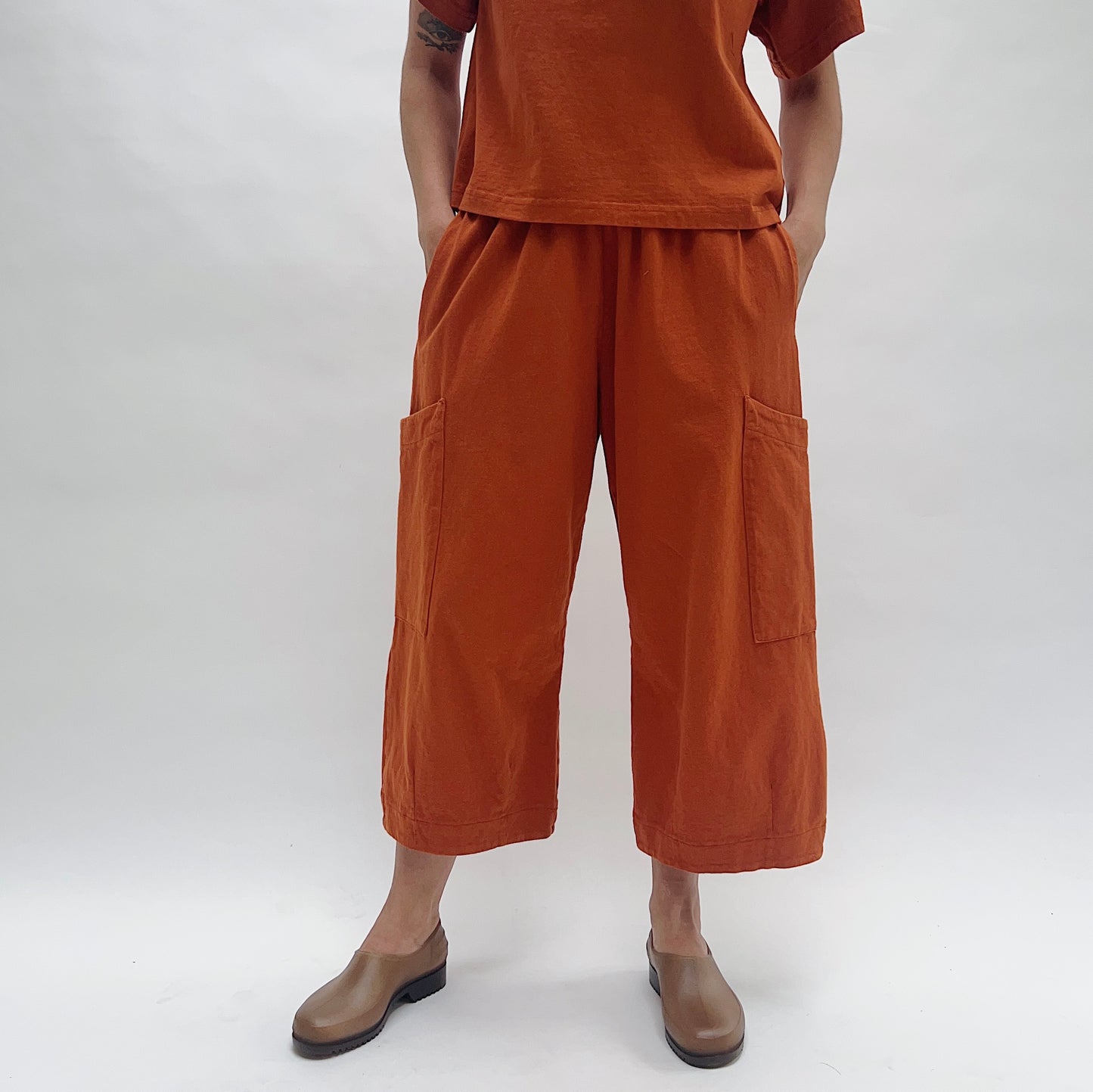 Cotton Pasha Pant in Koi