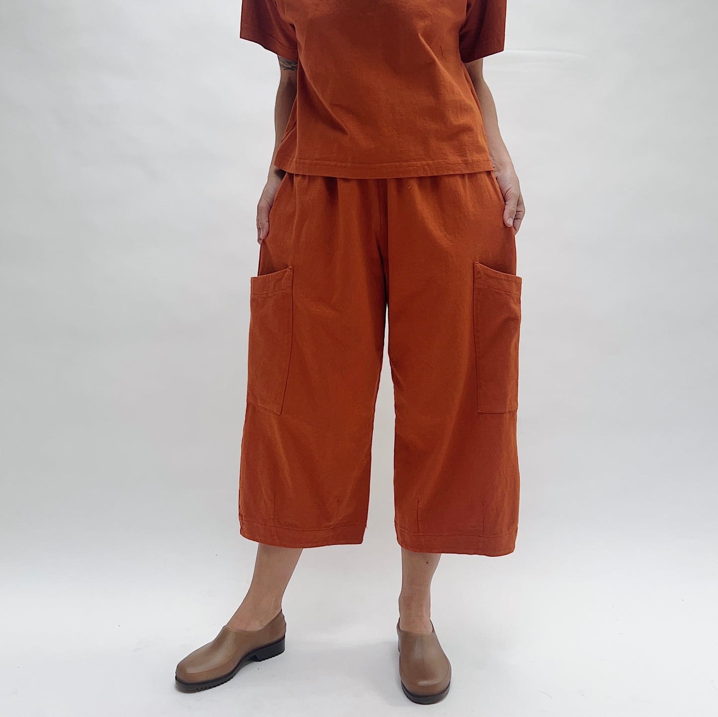 Cotton Pasha Pant in Koi
