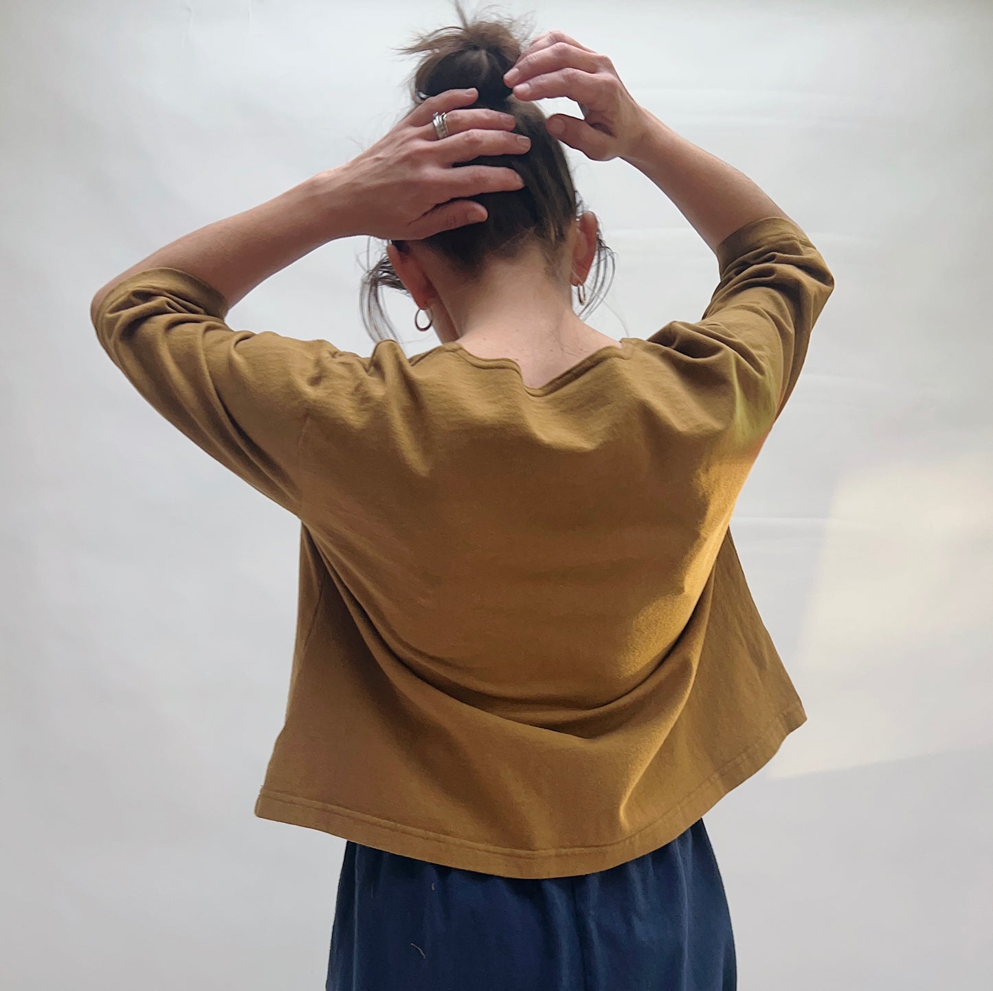 Pacific Cotton | Boxy Shirt in Quinquina