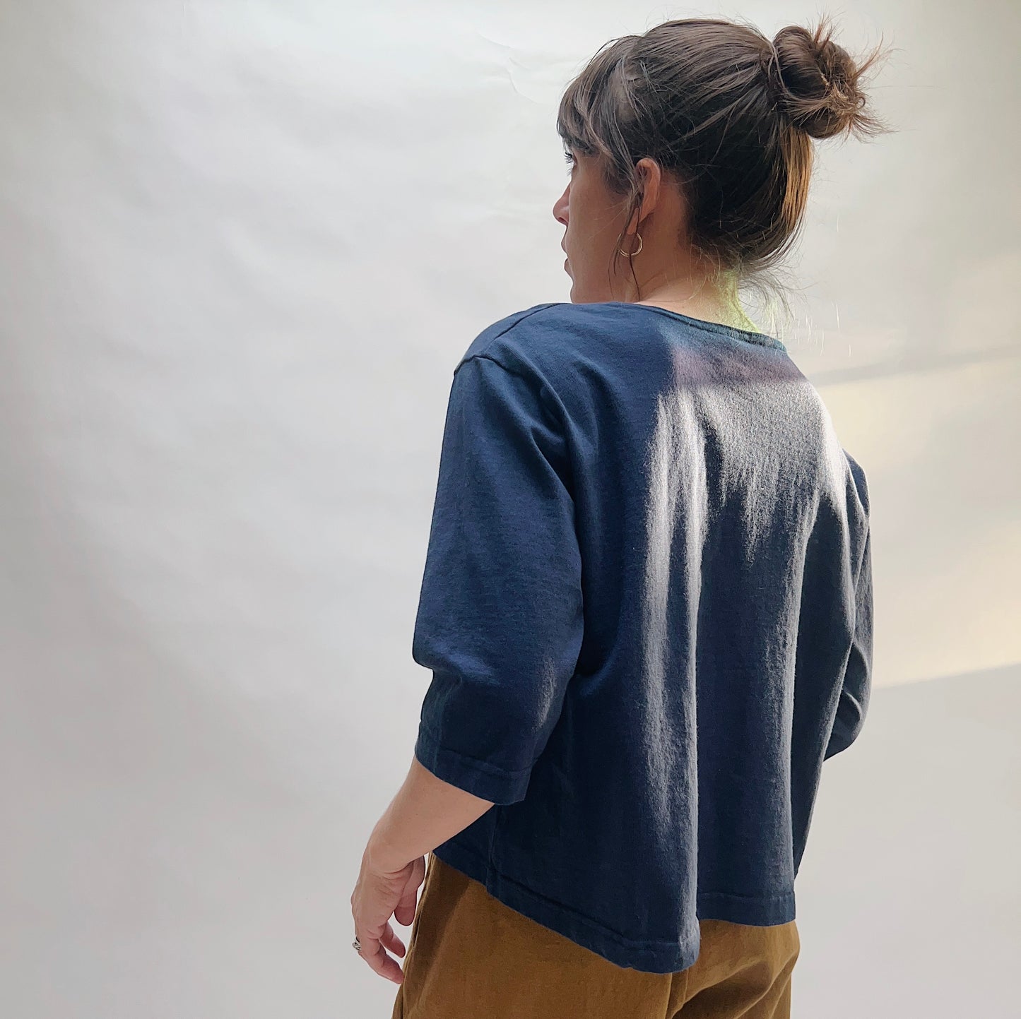 Pacific Cotton | Boxy Shirt in Stargaze