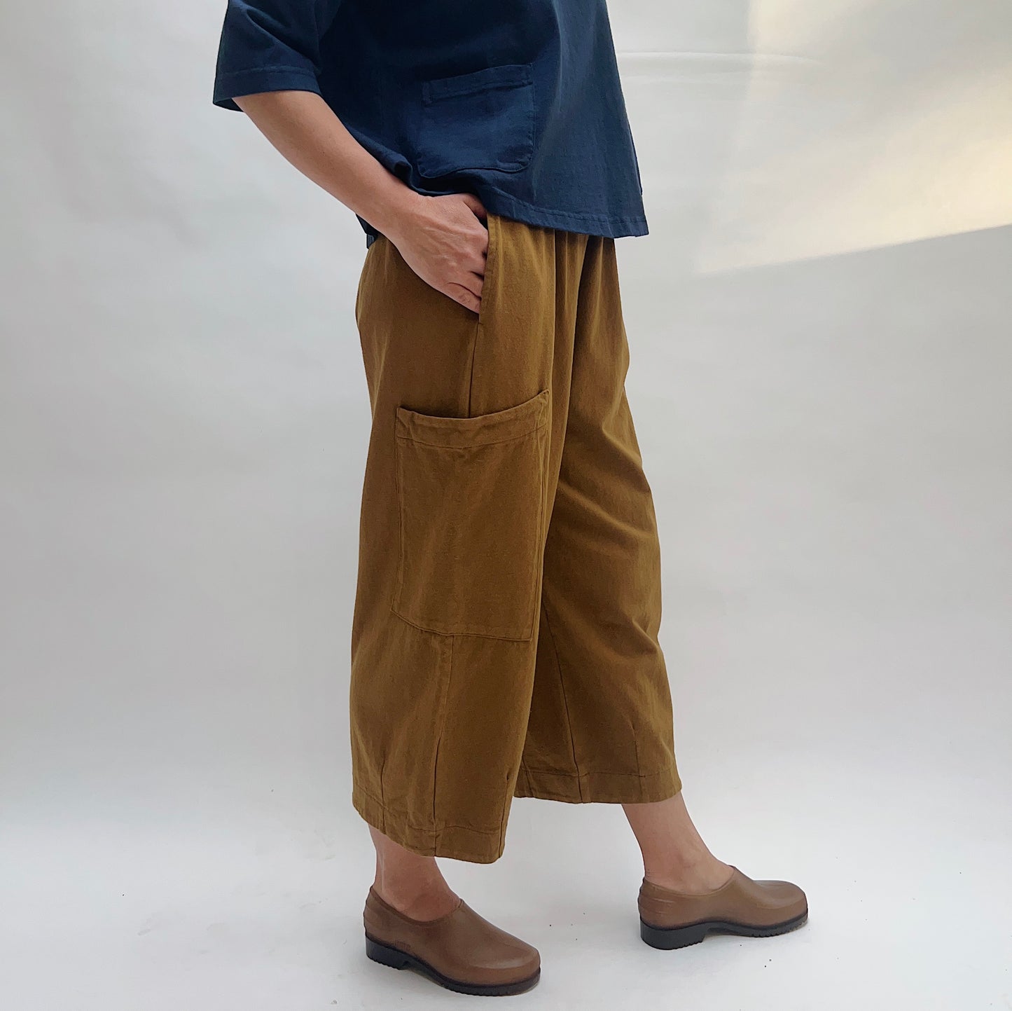 Pacific Cotton | Cotton Pasha Pant in Quinquina