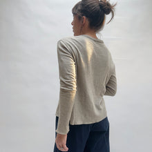 Load image into Gallery viewer, North Star Base | Snap Front Cardigan in Artichoke

