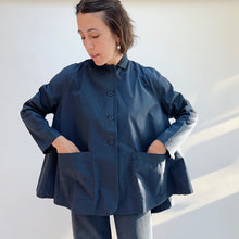 Load image into Gallery viewer, Baci | Four Button Swing Jacket in Navy
