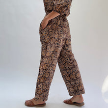 Load image into Gallery viewer, Block Print Alona Pants in Dusk
