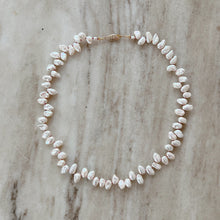 Load image into Gallery viewer, Dotter | Pebble Pearl Necklace
