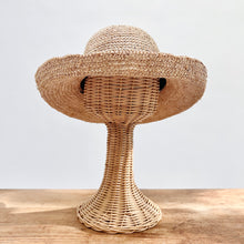 Load image into Gallery viewer, Raffia Kettle Brim Hat
