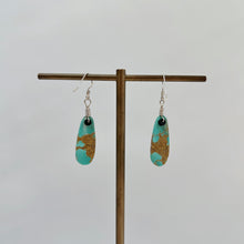 Load image into Gallery viewer, Turquoise Slab Earrings 2
