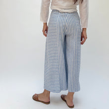 Load image into Gallery viewer, Yuvita | Sailor Pant in Blue Vertical Stripes
