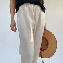 Load image into Gallery viewer, Kleen | Basic Linen Crop Pant in Desert
