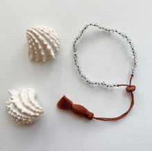 Load image into Gallery viewer, Lena Skadegard | Medium Aquamarine Tassel Bracelet
