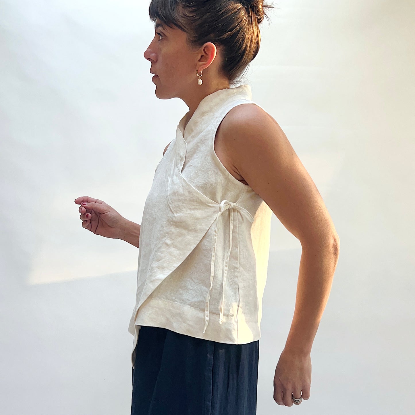Koryo Vest in Cream
