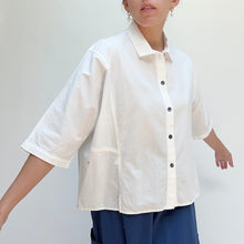 Load image into Gallery viewer, Eleven Stitch | Camp Shirt in Chalk
