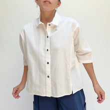 Load image into Gallery viewer, Eleven Stitch | Camp Shirt in Chalk
