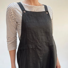Load image into Gallery viewer, Kleen | Linen Jumpsuit in Black
