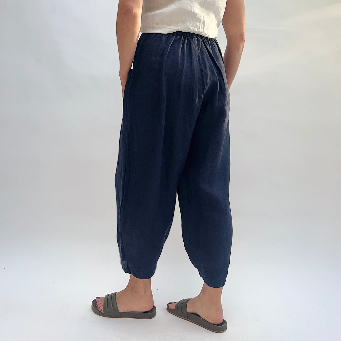 Linen Genie Pant in Stargaze
