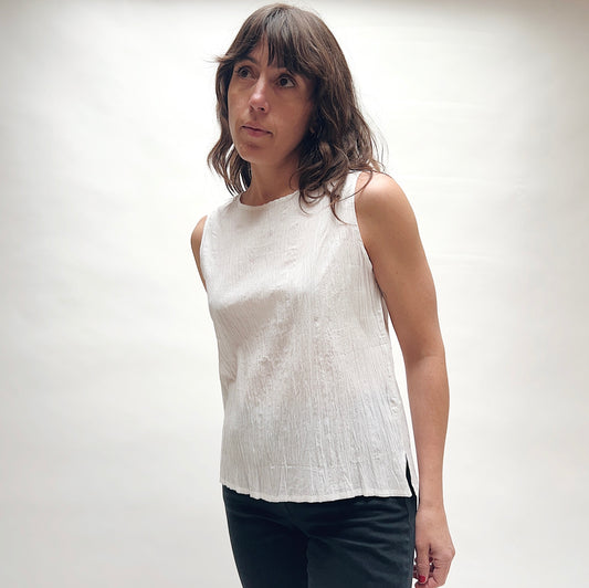 Julia Tank in White