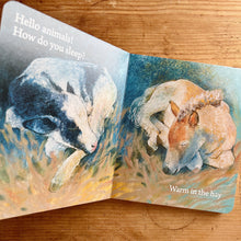 Load image into Gallery viewer, Hello Animals, How Do You Sleep?
